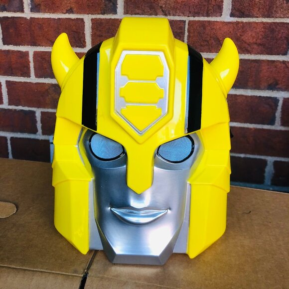 Transformers Bumblebee Mask Rise of the Beasts Hasbro Disguise Halloween Costume - Picture 1 of 4